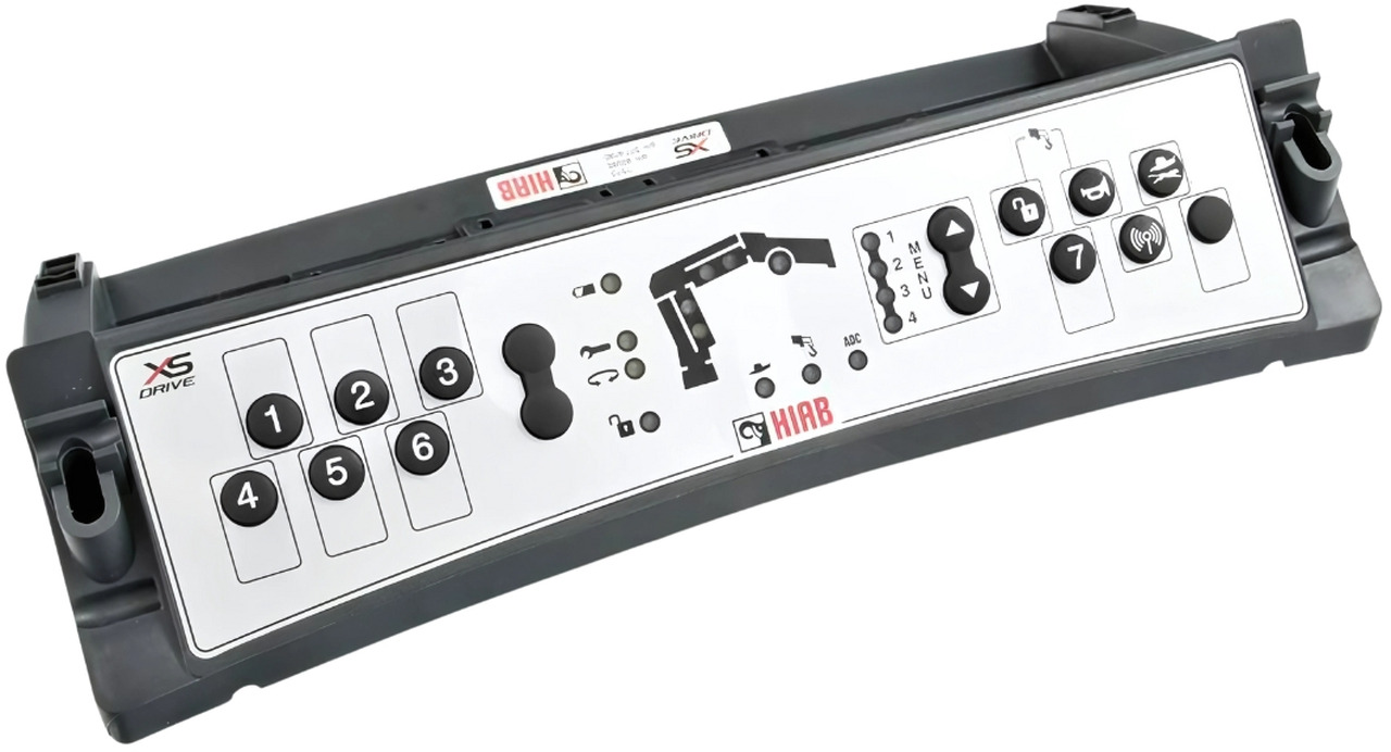 Cover radio remote control Hiab XS Drive - Sistem listrik untuk Derek pemuat: gambar 1 Cover radio remote control Hiab XS Drive - Sistem listrik untuk Derek pemuat: gambar 1
