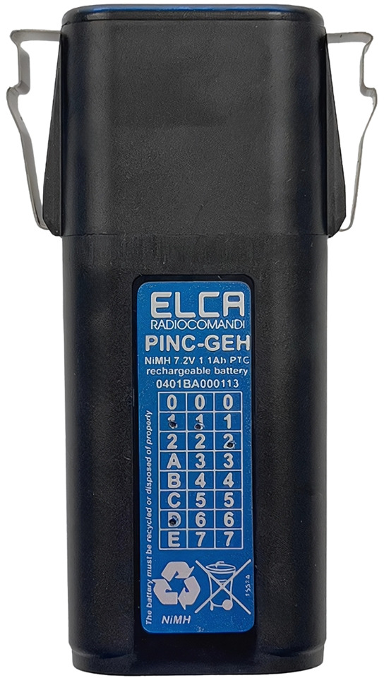 Elca battery PINC-GEH - Baterai untuk Derek pemuat: gambar 1 Elca battery PINC-GEH - Baterai untuk Derek pemuat: gambar 1