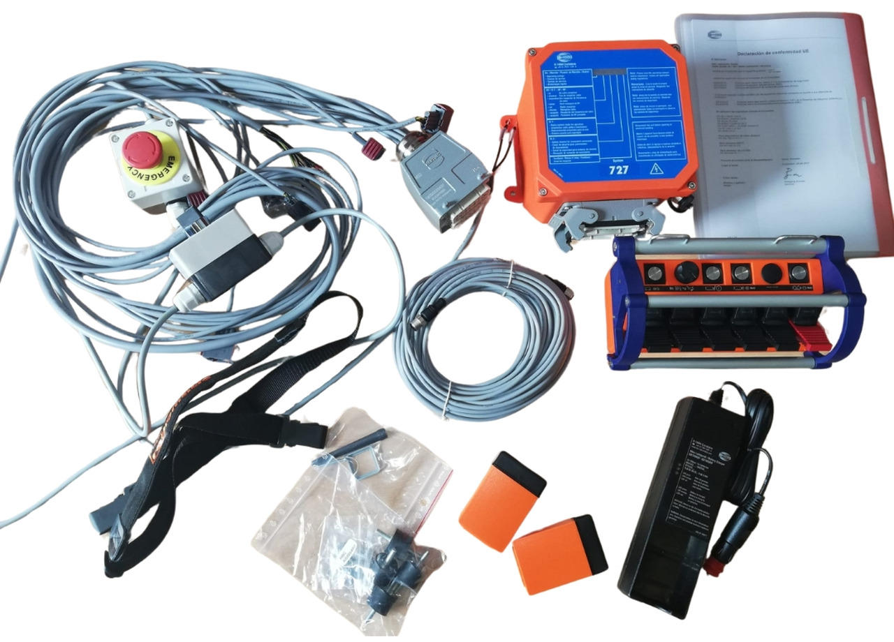 HBC radio remote control kit RMHB-01 - Sistem listrik untuk Derek pemuat: gambar 5 HBC radio remote control kit RMHB-01 - Sistem listrik untuk Derek pemuat: gambar 5