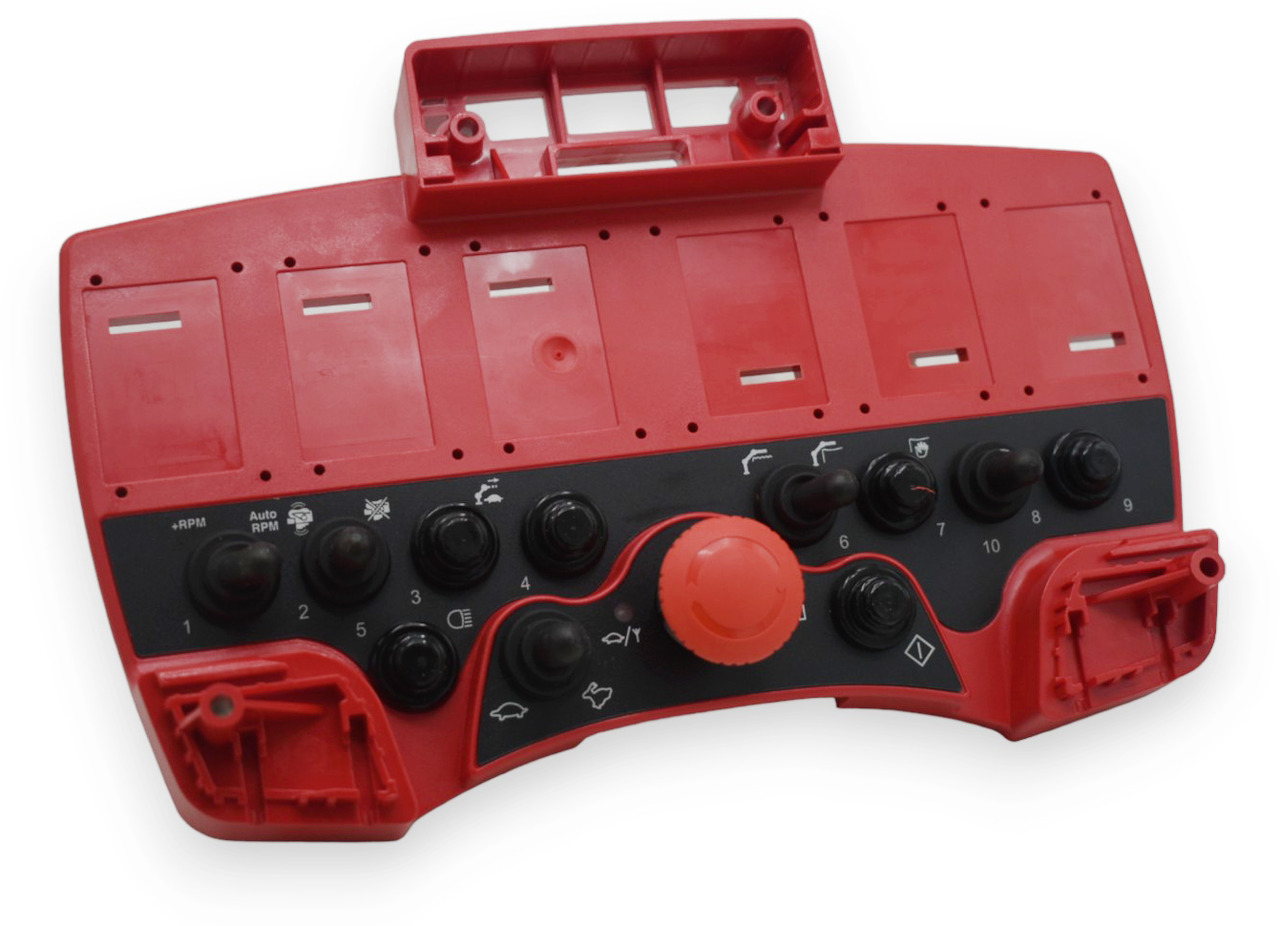 Red upper protective for Scanreco P2 Mini remote w EEA 5057 - Sistem listrik untuk Derek pemuat: gambar 2 Red upper protective for Scanreco P2 Mini remote w EEA 5057 - Sistem listrik untuk Derek pemuat: gambar 2