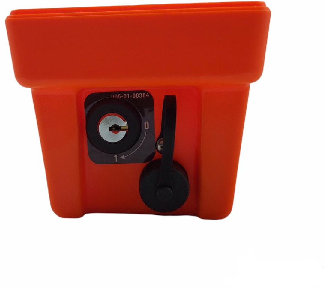 Transmitter housing lower with emergency stop and HBC Linus 4 - Sistem listrik untuk Derek pemuat: gambar 4 Transmitter housing lower with emergency stop and HBC Linus 4 - Sistem listrik untuk Derek pemuat: gambar 4