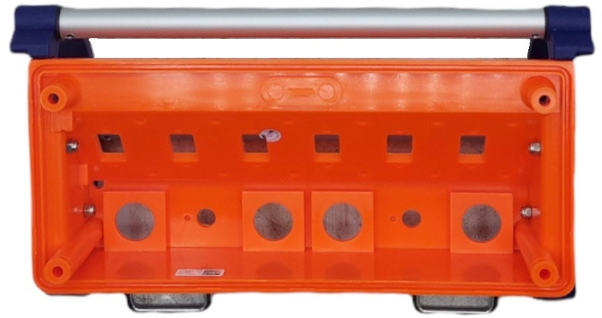 Transmitter housing upper part linus 4, drilled HBC Linus 4 - Sistem listrik untuk Derek pemuat: gambar 2 Transmitter housing upper part linus 4, drilled HBC Linus 4 - Sistem listrik untuk Derek pemuat: gambar 2