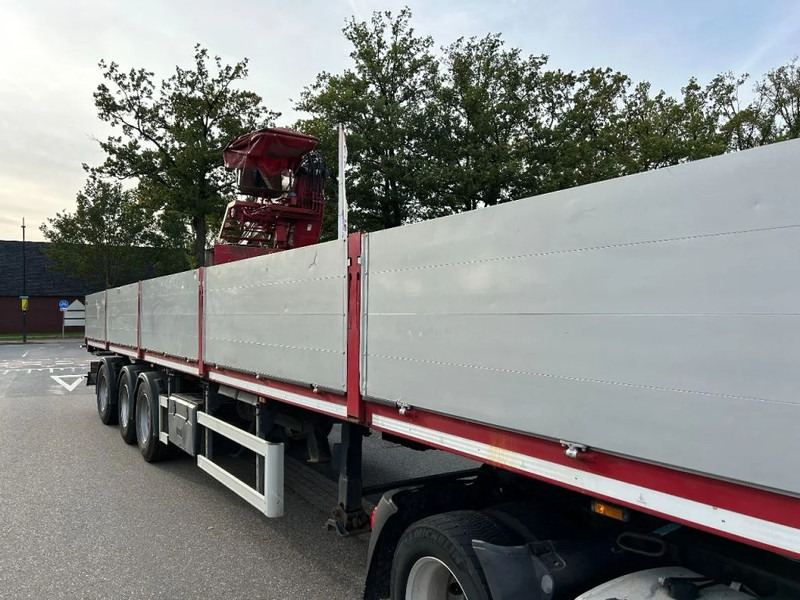 Carnehl Stenen vervoer oplegger met Kennis kraan - Semi-trailer flatbed: gambar 2 Carnehl Stenen vervoer oplegger met Kennis kraan - Semi-trailer flatbed: gambar 2