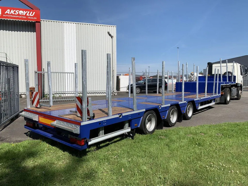 Kässbohrer DONAT Semi trailer gondola special for paragraaf 70 Germany extendable uitschuif semirremolque op voorraad new - Semi-trailer low bed: gambar 3 Kässbohrer DONAT Semi trailer gondola special for paragraaf 70 Germany extendable uitschuif semirremolque op voorraad new - Semi-trailer low bed: gambar 3
