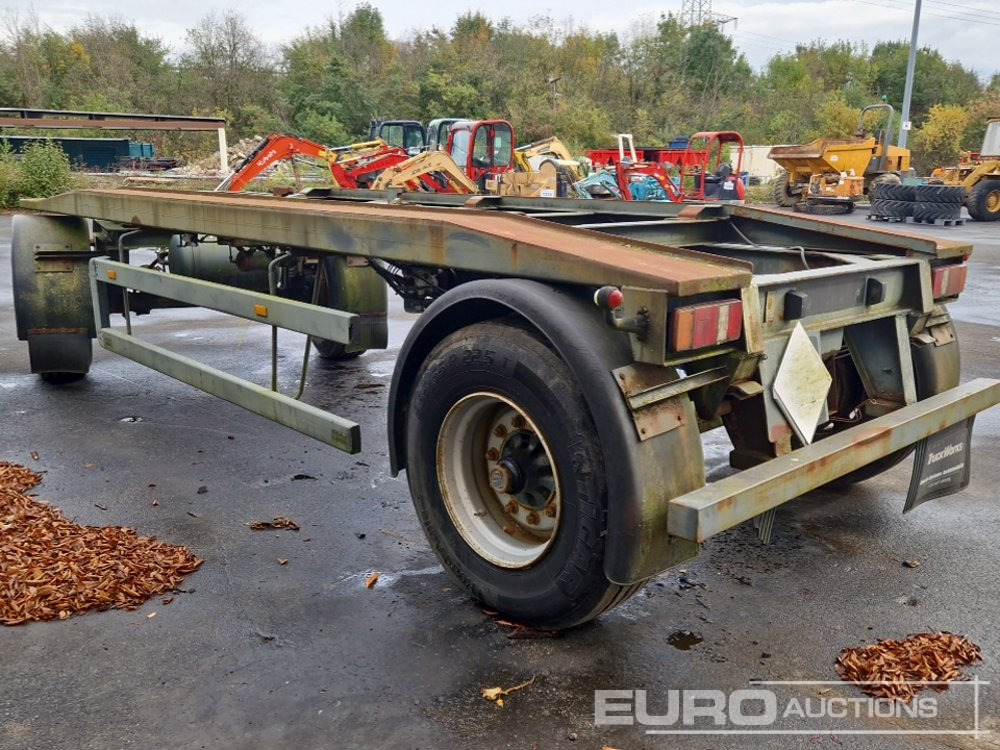1992 RCA1850-65HE Twin Axle Container Trailer, max.18000 kg (German Reg. Docs. Part II Available) - Trailer lewati: gambar 3 1992 RCA1850-65HE Twin Axle Container Trailer, max.18000 kg (German Reg. Docs. Part II Available) - Trailer lewati: gambar 3