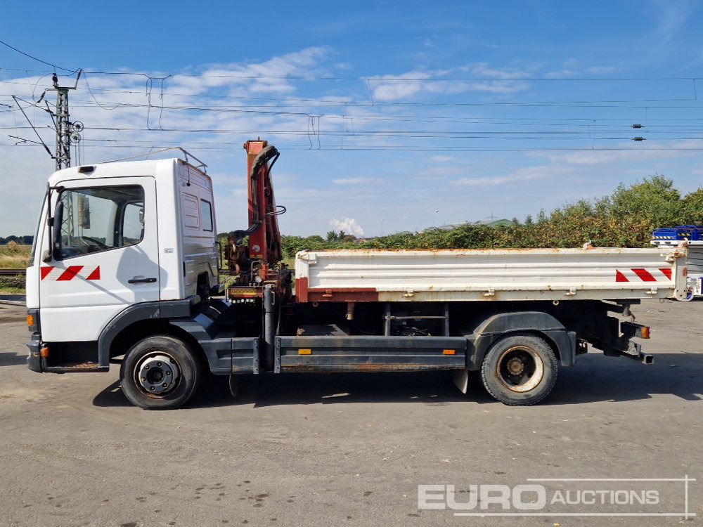 1999 Mercedes Atego - Truk flatbed, Truk derek: gambar 2 1999 Mercedes Atego - Truk flatbed, Truk derek: gambar 2