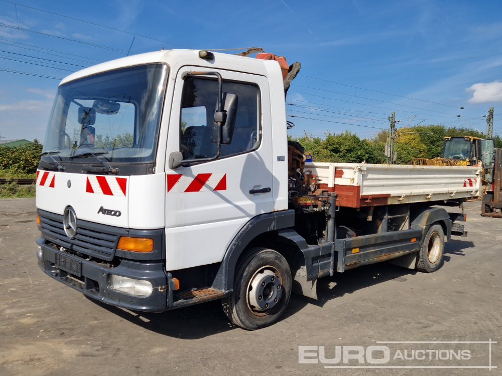 1999 Mercedes Atego - Truk flatbed, Truk derek: gambar 1 1999 Mercedes Atego - Truk flatbed, Truk derek: gambar 1