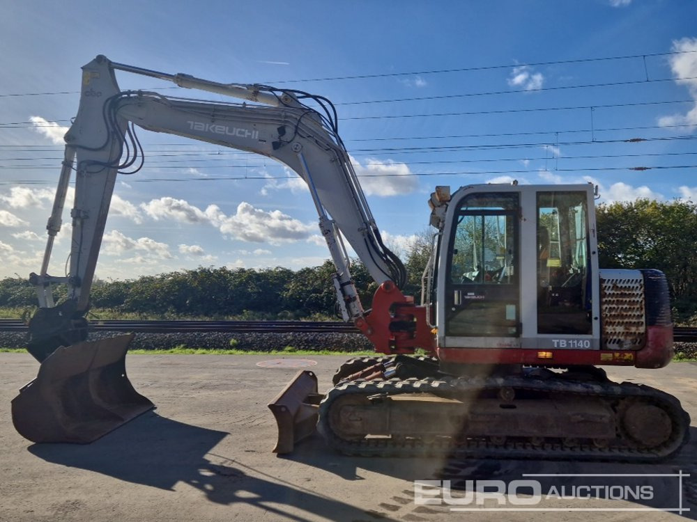 2006 Takeuchi TB1140 - Ekskavator perayap: gambar 2 2006 Takeuchi TB1140 - Ekskavator perayap: gambar 2