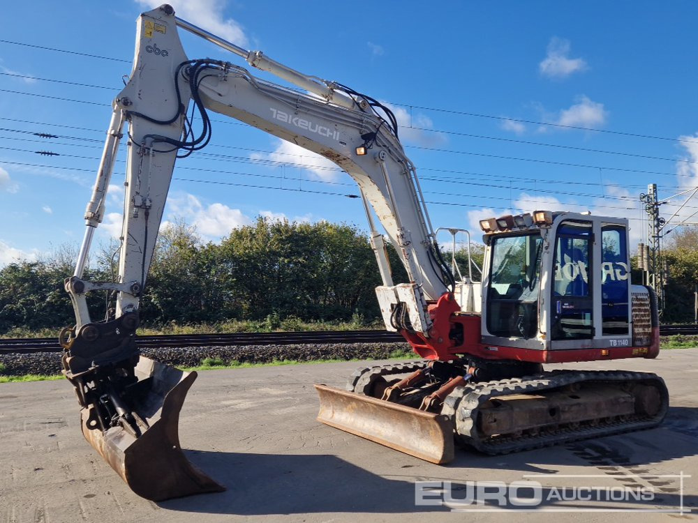 2006 Takeuchi TB1140 - Ekskavator perayap: gambar 1 2006 Takeuchi TB1140 - Ekskavator perayap: gambar 1