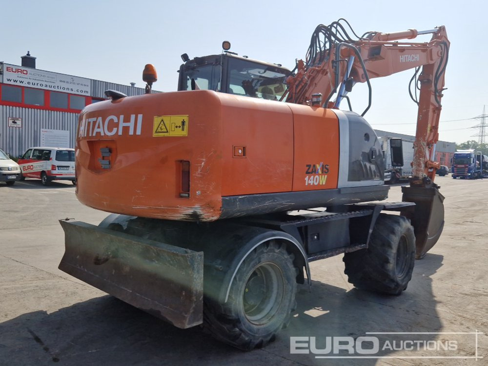 2009 Hitachi ZX140W-3 - Ekskavator roda: gambar 5 2009 Hitachi ZX140W-3 - Ekskavator roda: gambar 5