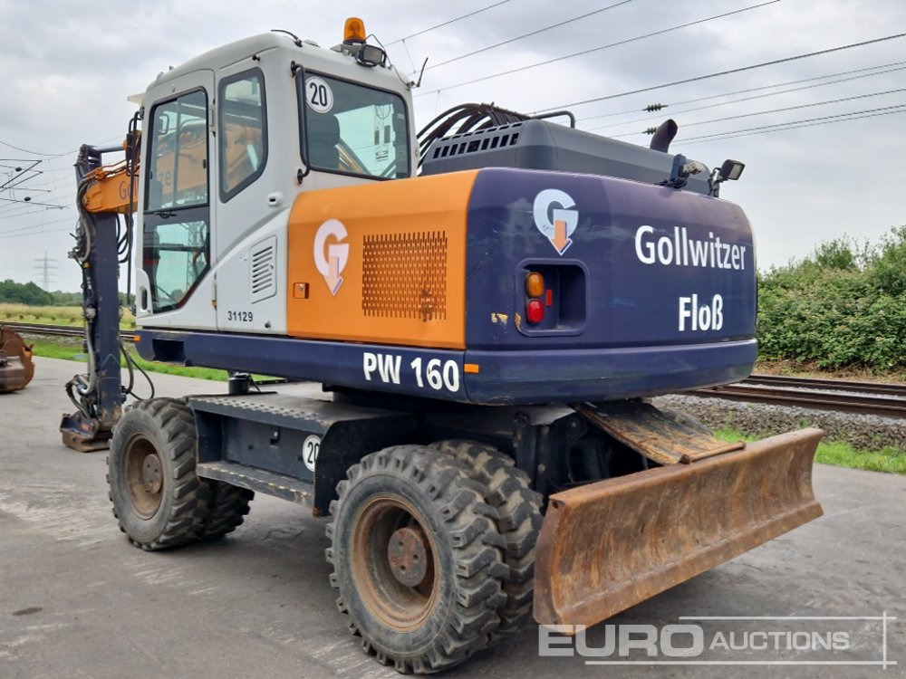 2010 Komatsu PW160-7ED - Ekskavator roda: gambar 3 2010 Komatsu PW160-7ED - Ekskavator roda: gambar 3