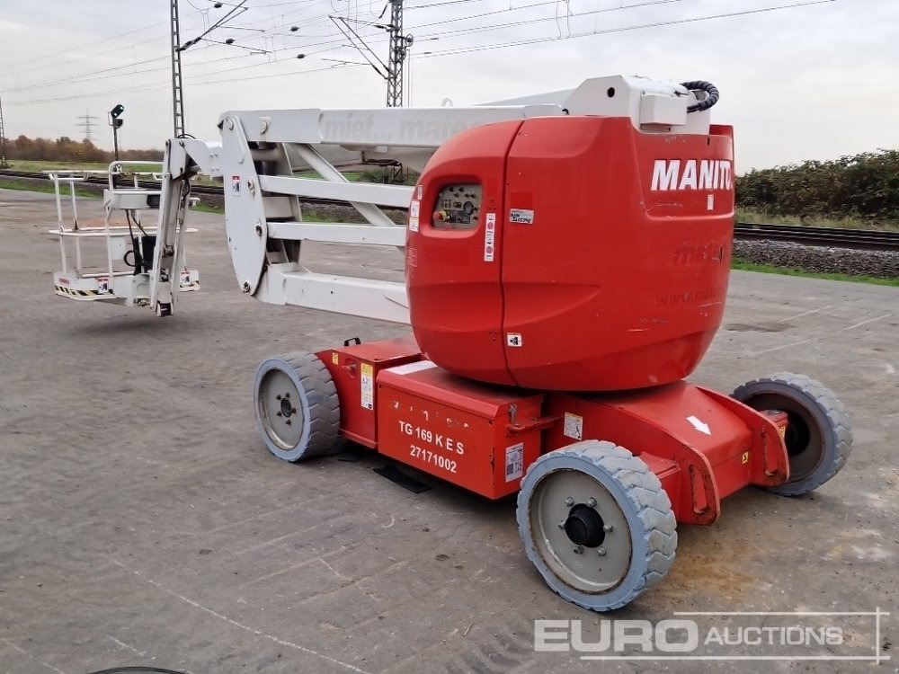 2011 Manitou 170AETJ Articulated Boom Lift, 16.9m Working Height, 200kg Platform Capacity, Non Marking Tyres - Platform pengangkat: gambar 3 2011 Manitou 170AETJ Articulated Boom Lift, 16.9m Working Height, 200kg Platform Capacity, Non Marking Tyres - Platform pengangkat: gambar 3