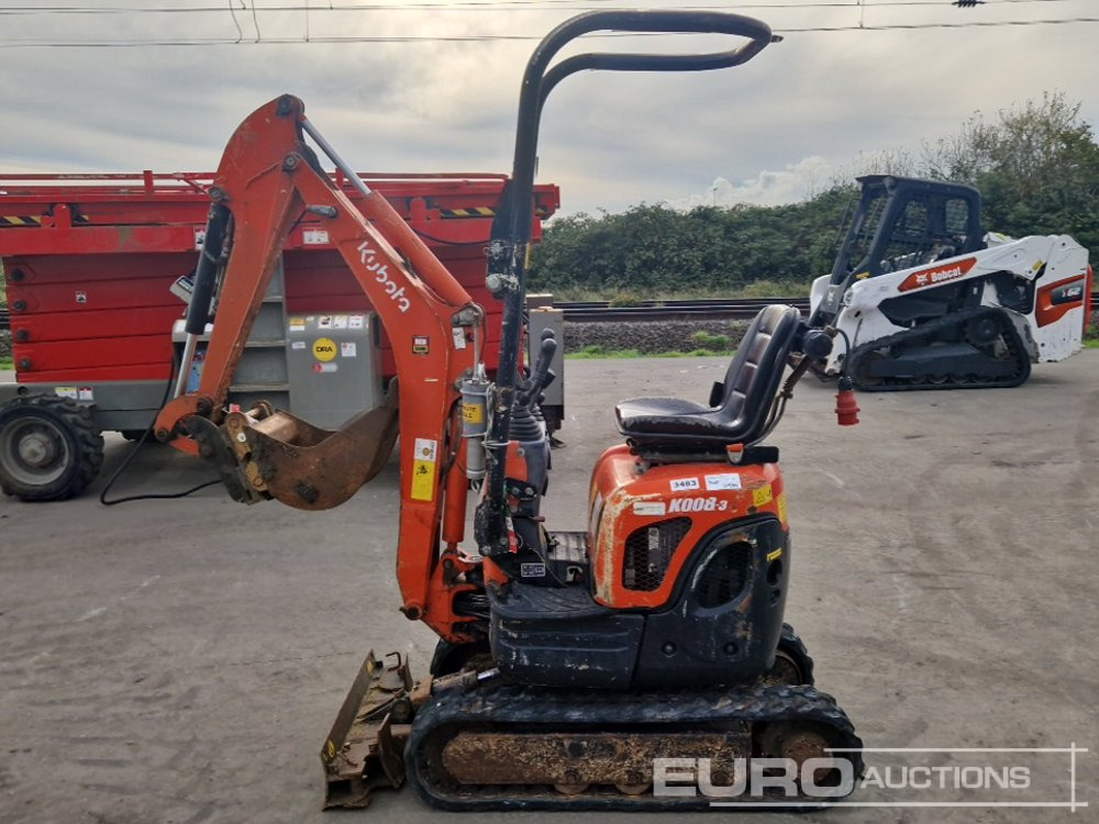 2012 Kubota U10-3 - Ekskavator mini: gambar 2 2012 Kubota U10-3 - Ekskavator mini: gambar 2