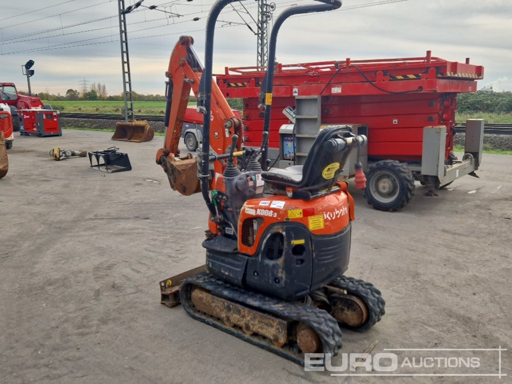 2012 Kubota U10-3 - Ekskavator mini: gambar 3 2012 Kubota U10-3 - Ekskavator mini: gambar 3