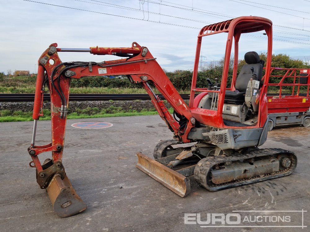 2012 Yanmar ViO25-4 - Ekskavator mini: gambar 1 2012 Yanmar ViO25-4 - Ekskavator mini: gambar 1