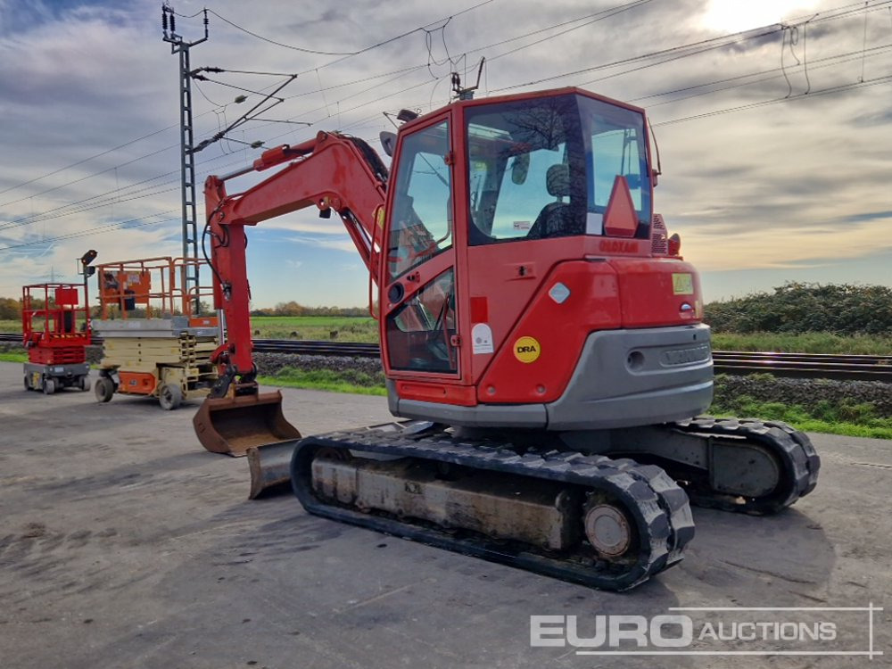 2012 Yanmar ViO80-U - Ekskavator mini: gambar 3 2012 Yanmar ViO80-U - Ekskavator mini: gambar 3