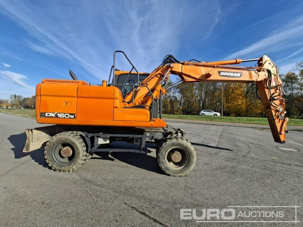 2013 Doosan DX160W-3 - Ekskavator roda: gambar 5 2013 Doosan DX160W-3 - Ekskavator roda: gambar 5