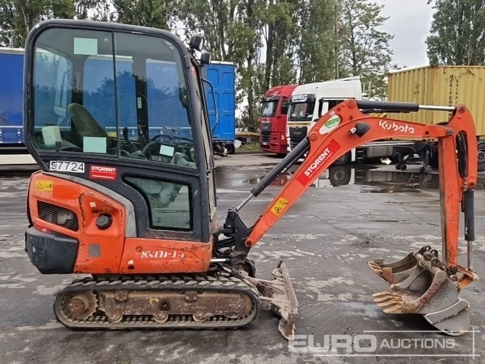 2013 Kubota KX019-4 - Ekskavator mini: gambar 5 2013 Kubota KX019-4 - Ekskavator mini: gambar 5
