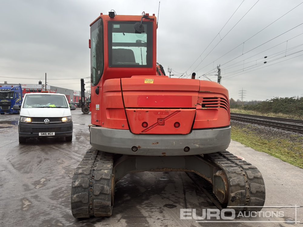 2013 Volvo ECR88 - Ekskavator mini: gambar 4 2013 Volvo ECR88 - Ekskavator mini: gambar 4