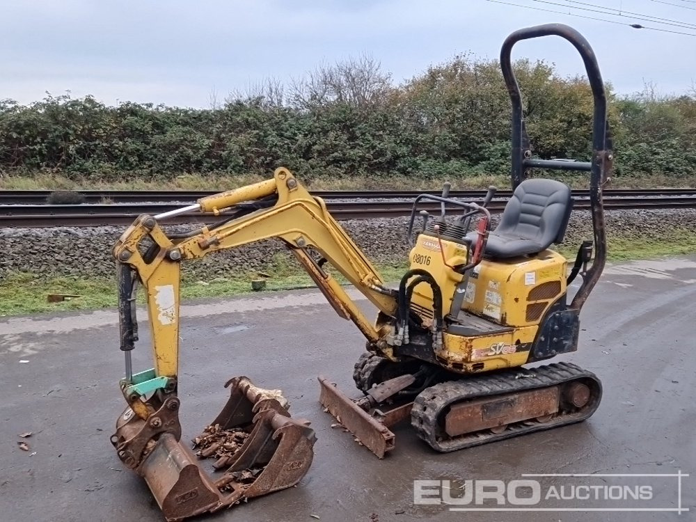 2013 Yanmar SV08-1A(S) - Ekskavator mini: gambar 1 2013 Yanmar SV08-1A(S) - Ekskavator mini: gambar 1
