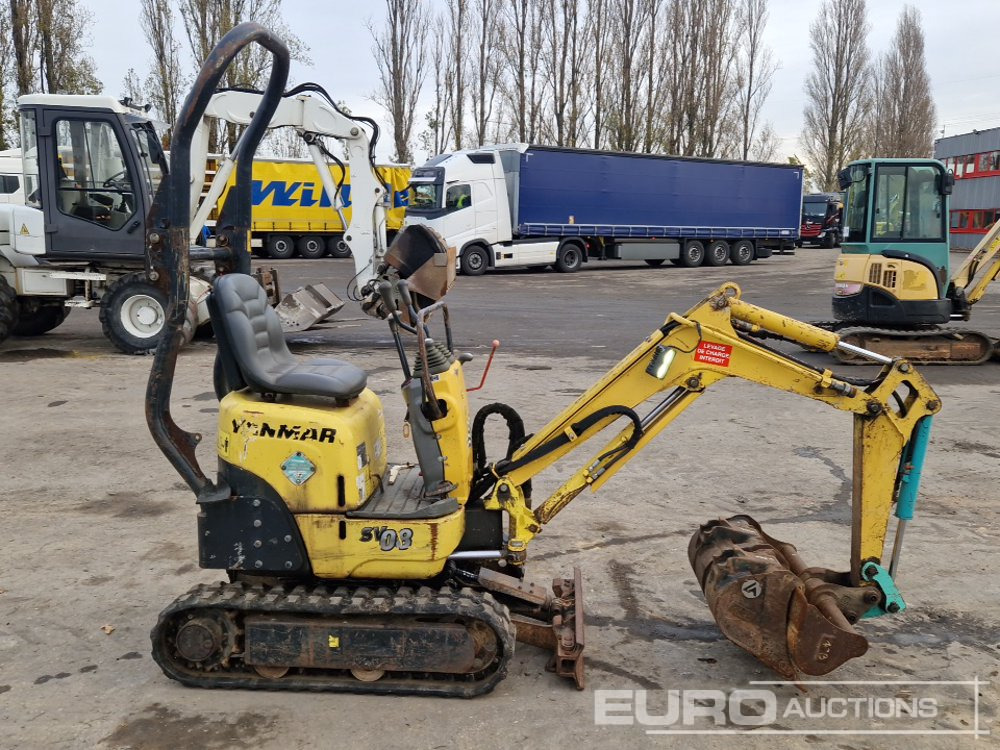 2013 Yanmar SV08-1A(S) - Ekskavator mini: gambar 5 2013 Yanmar SV08-1A(S) - Ekskavator mini: gambar 5