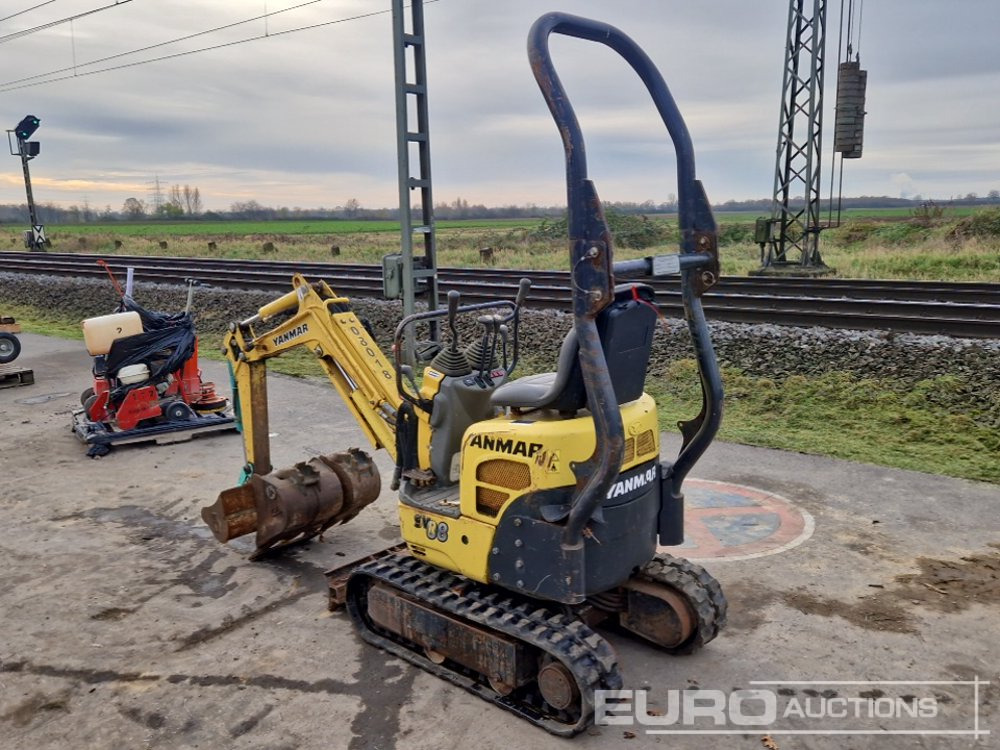 2013 Yanmar SV08-1A(S) - Ekskavator mini: gambar 3 2013 Yanmar SV08-1A(S) - Ekskavator mini: gambar 3