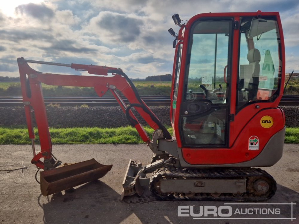 2013 Yanmar SV17-EX - Ekskavator mini: gambar 2 2013 Yanmar SV17-EX - Ekskavator mini: gambar 2