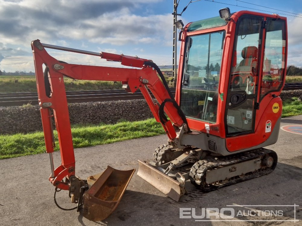 2013 Yanmar SV17-EX - Ekskavator mini: gambar 1 2013 Yanmar SV17-EX - Ekskavator mini: gambar 1