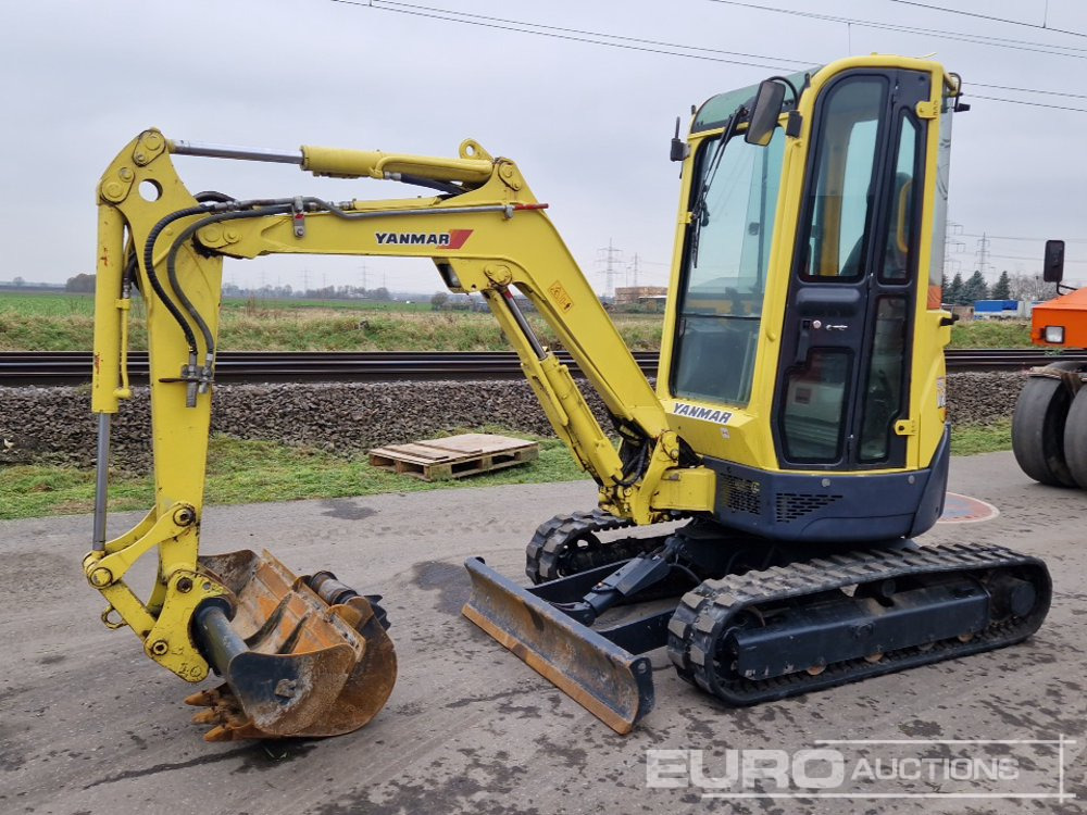 2013 Yanmar ViO25-4 - Ekskavator mini: gambar 1 2013 Yanmar ViO25-4 - Ekskavator mini: gambar 1
