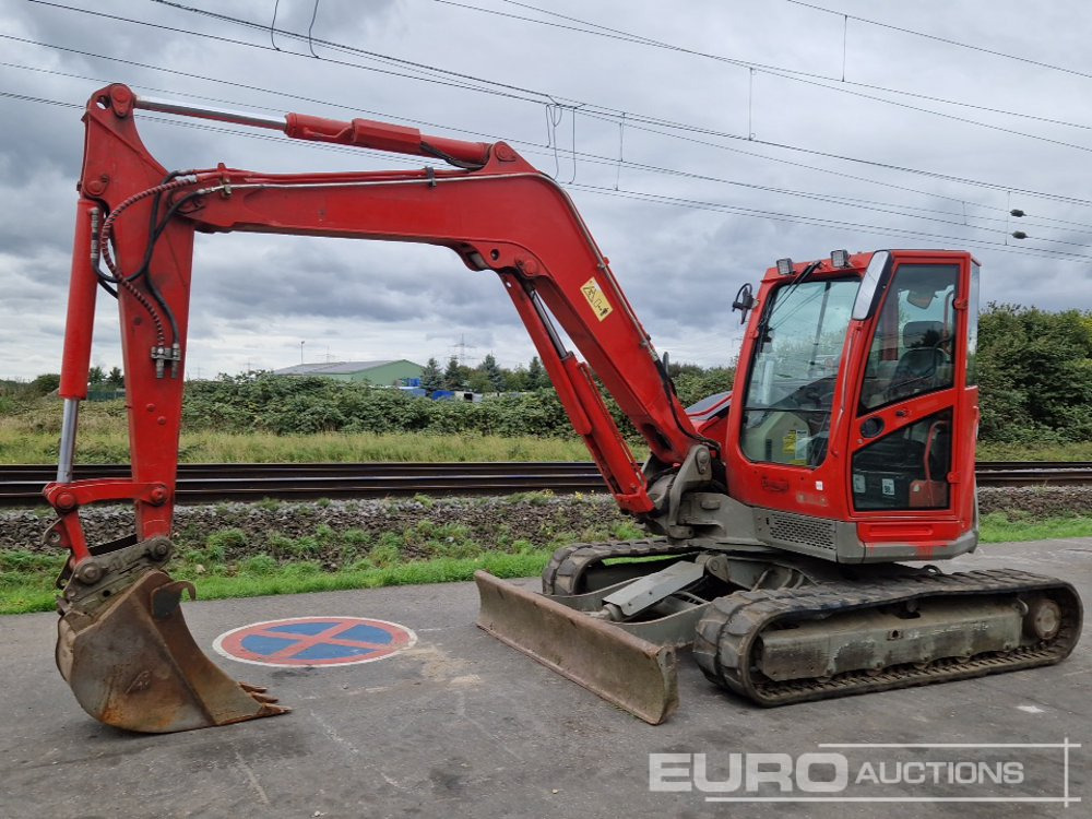2013 Yanmar ViO80-U - Ekskavator mini: gambar 1 2013 Yanmar ViO80-U - Ekskavator mini: gambar 1