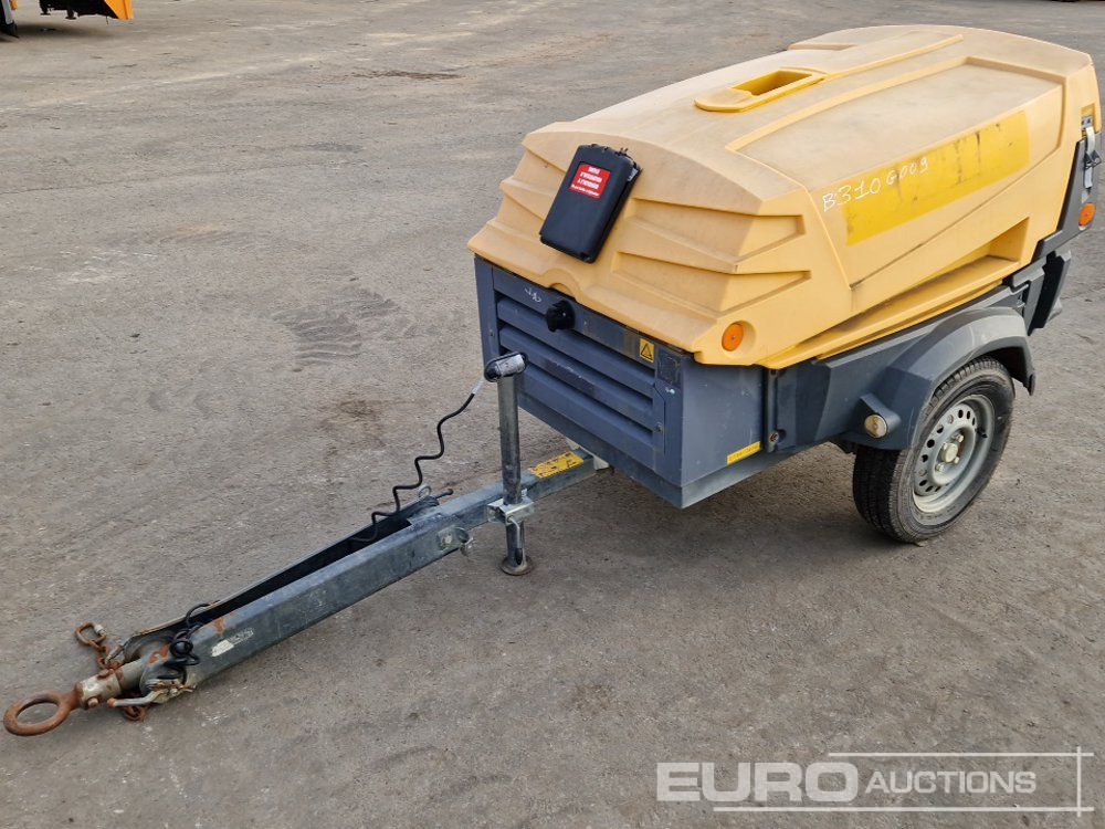 2014 Atlas Copco XAS37KD 78CFM - Kompresor udara: gambar 1 2014 Atlas Copco XAS37KD 78CFM - Kompresor udara: gambar 1