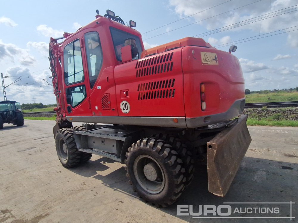 2014 Doosan DX140W-3 - Ekskavator roda: gambar 3 2014 Doosan DX140W-3 - Ekskavator roda: gambar 3