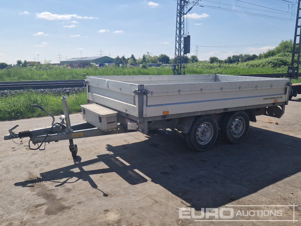 2014 Tempus 2 Axle Trailer, 2000kg, 100Km/H (Tuev 3/2027)(German Reg. Docs. Available) - Trailer flatbed: gambar 1 2014 Tempus 2 Axle Trailer, 2000kg, 100Km/H (Tuev 3/2027)(German Reg. Docs. Available) - Trailer flatbed: gambar 1