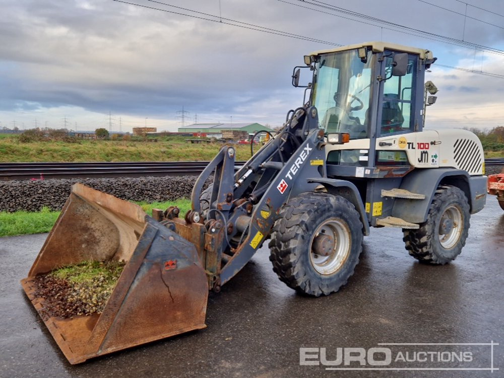 2014 Terex TL100 - Wheel loader: gambar 1 2014 Terex TL100 - Wheel loader: gambar 1