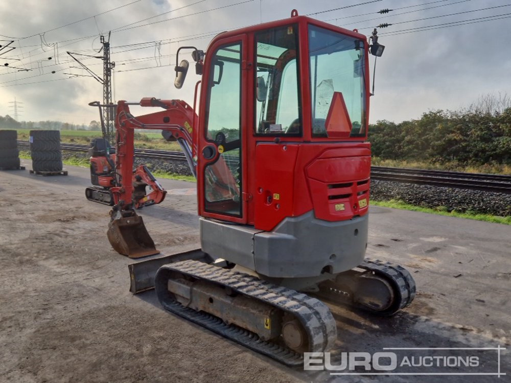 2014 Volvo ECR25D - Ekskavator mini: gambar 3 2014 Volvo ECR25D - Ekskavator mini: gambar 3