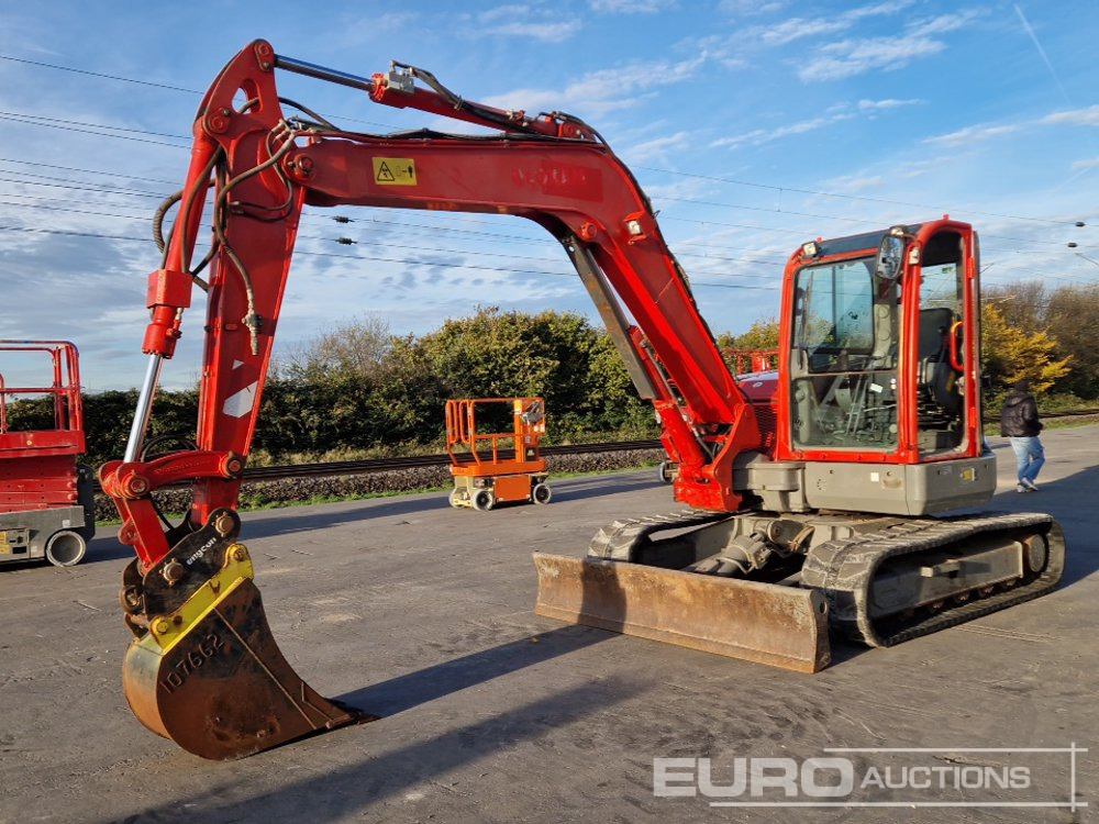 2014 Volvo ECR88D - Ekskavator mini: gambar 1 2014 Volvo ECR88D - Ekskavator mini: gambar 1