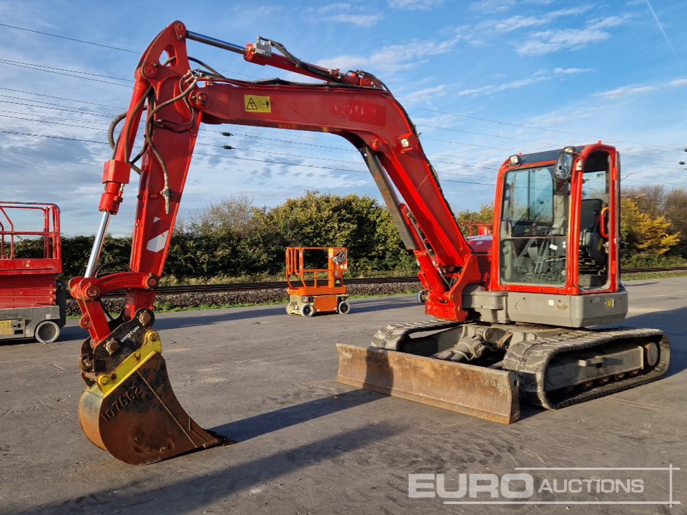 2014 Volvo ECR88D - Ekskavator mini: gambar 2 2014 Volvo ECR88D - Ekskavator mini: gambar 2