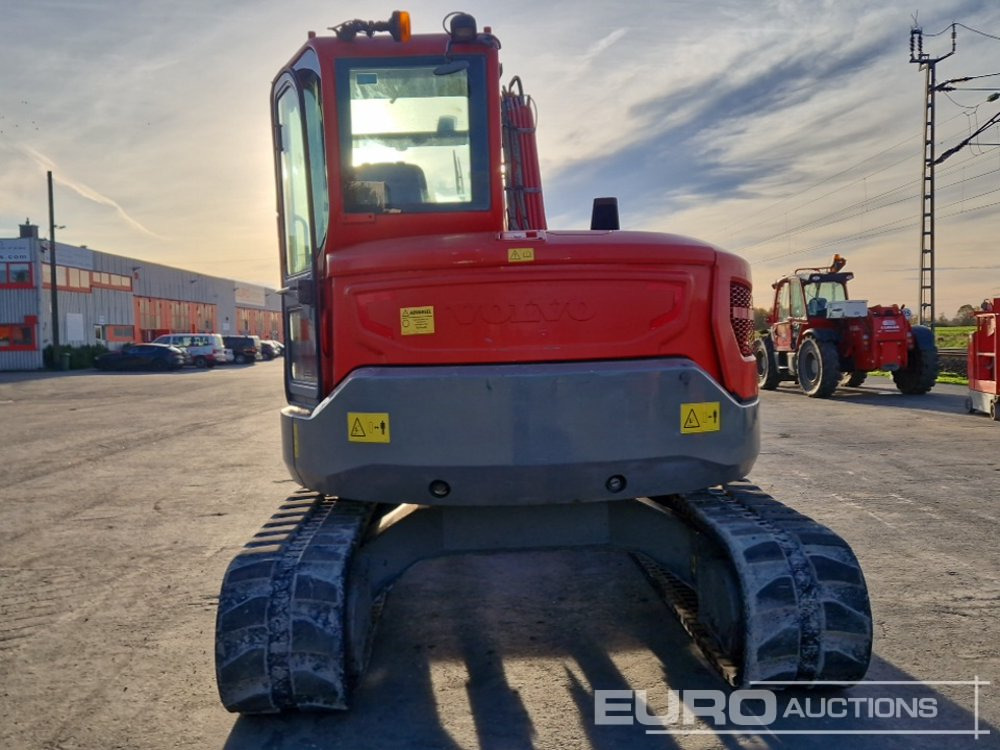 2014 Volvo ECR88D - Ekskavator mini: gambar 5 2014 Volvo ECR88D - Ekskavator mini: gambar 5