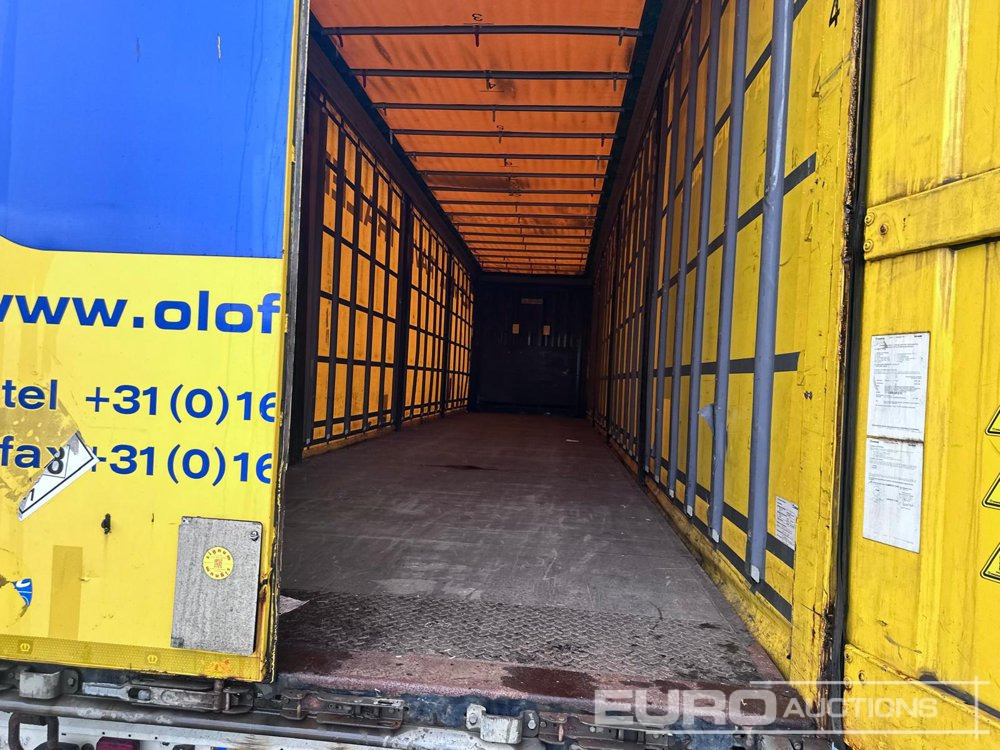 Semi-trailer dengan terpal samping 2015 Krone Mega Liner, Curtainsider, 3 Axle (Dutch Reg. Docs): gambar 17
