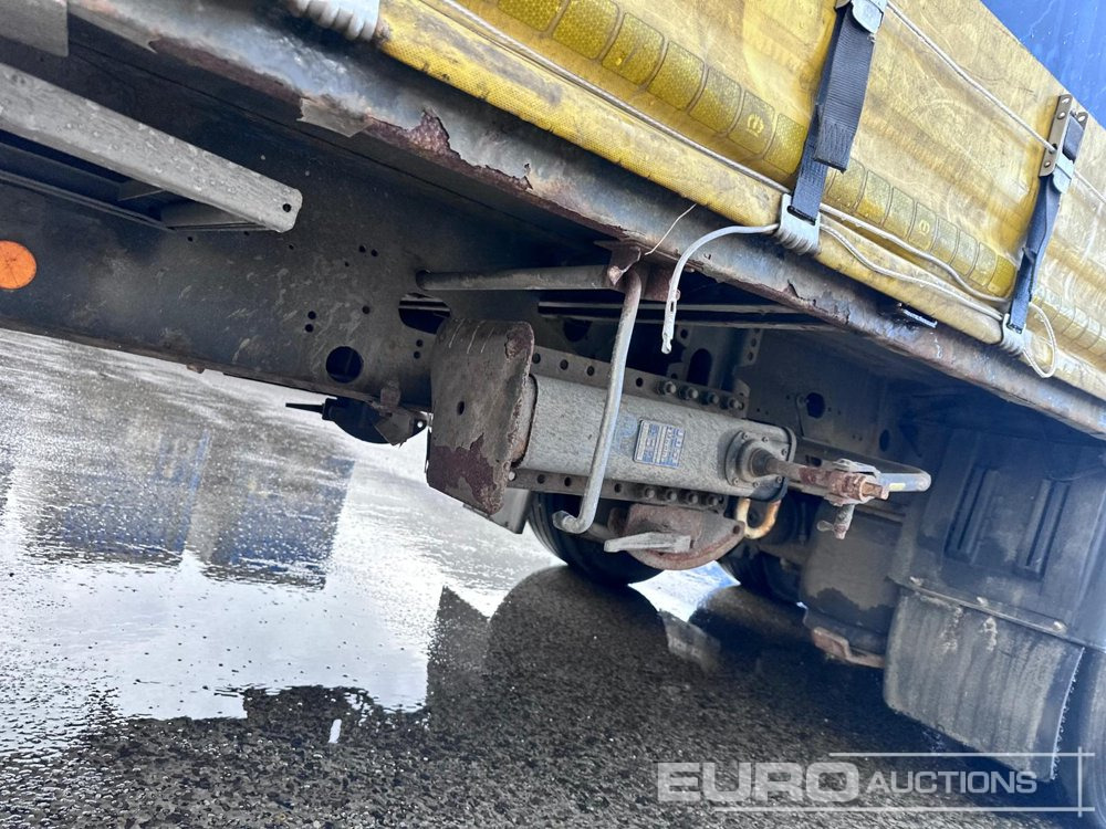 Semi-trailer dengan terpal samping 2015 Krone Mega Liner, Curtainsider, 3 Axle (Dutch Reg. Docs): gambar 29