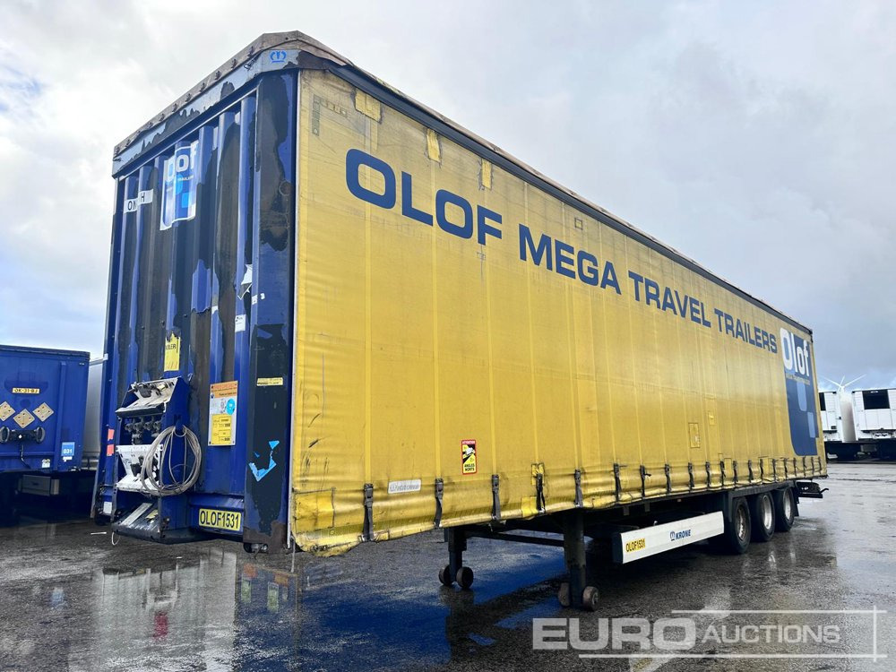 2015 Krone Mega Liner - Semi-trailer dengan terpal samping: gambar 1 2015 Krone Mega Liner - Semi-trailer dengan terpal samping: gambar 1