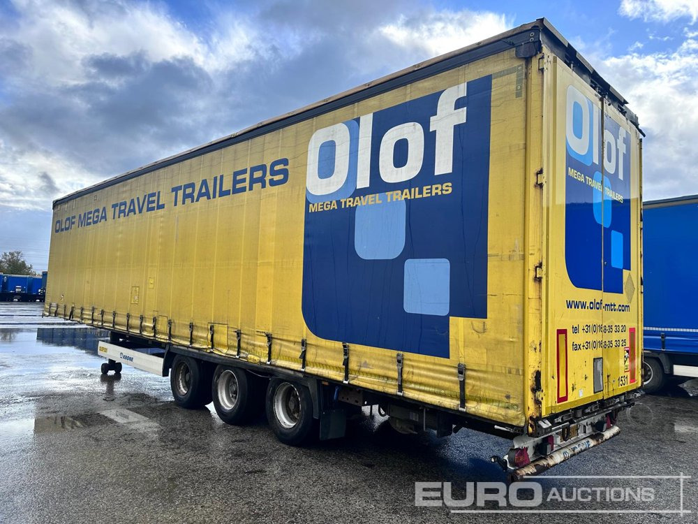 2015 Krone Mega Liner - Semi-trailer dengan terpal samping: gambar 2 2015 Krone Mega Liner - Semi-trailer dengan terpal samping: gambar 2