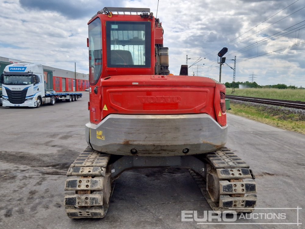 2015 Volvo ECR88D - Ekskavator mini: gambar 4 2015 Volvo ECR88D - Ekskavator mini: gambar 4