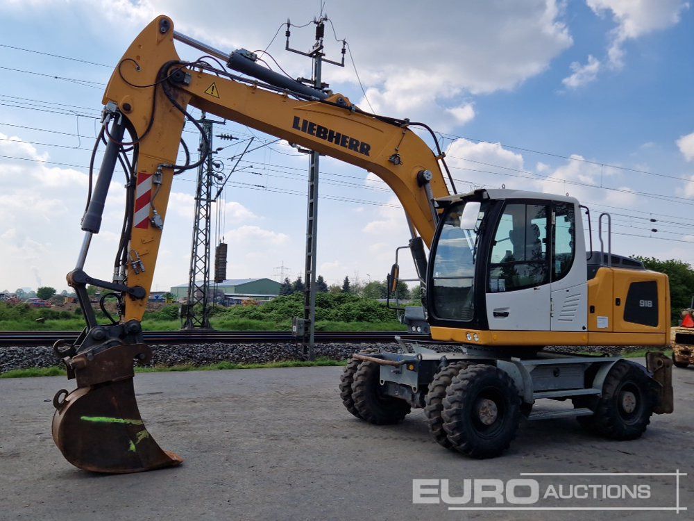 2016 Liebherr A918 - Ekskavator roda: gambar 1 2016 Liebherr A918 - Ekskavator roda: gambar 1