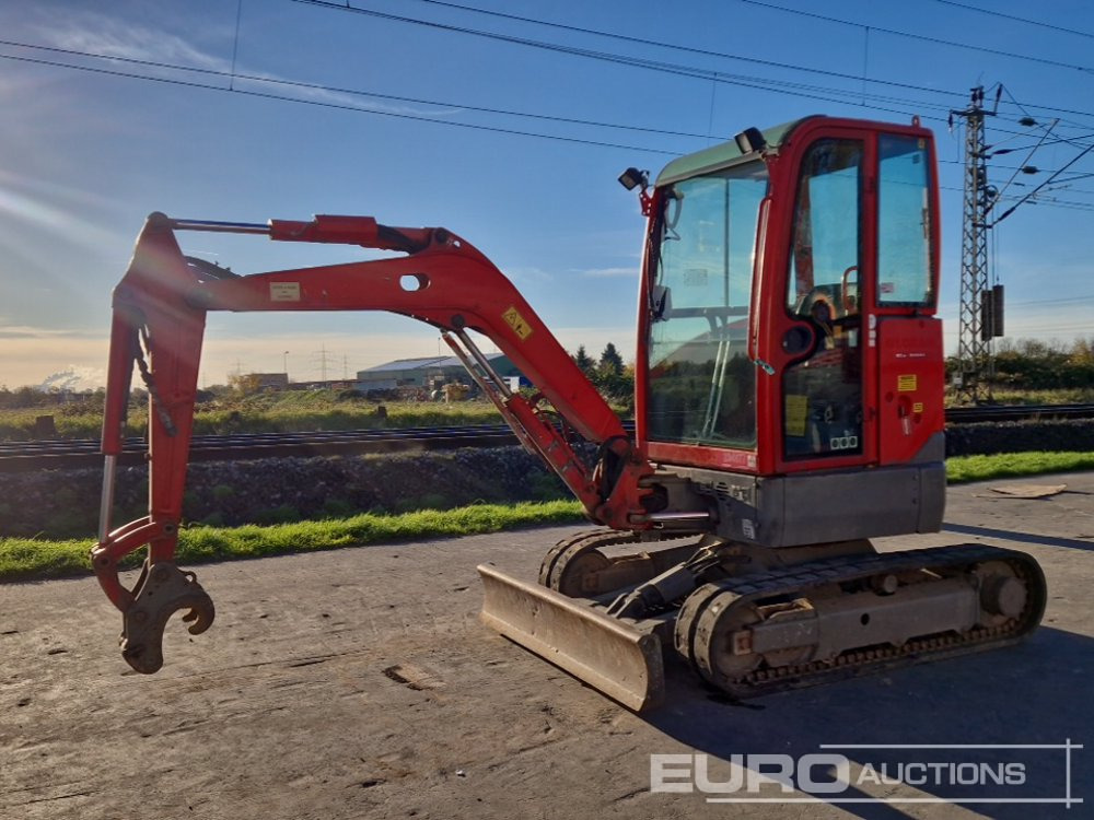 2016 Volvo ECR25D - Ekskavator mini: gambar 1 2016 Volvo ECR25D - Ekskavator mini: gambar 1