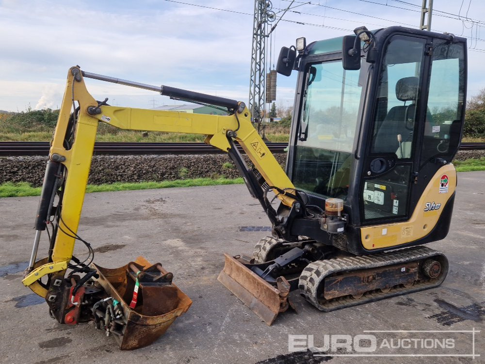 2016 Yanmar SV18 - Ekskavator mini: gambar 1 2016 Yanmar SV18 - Ekskavator mini: gambar 1