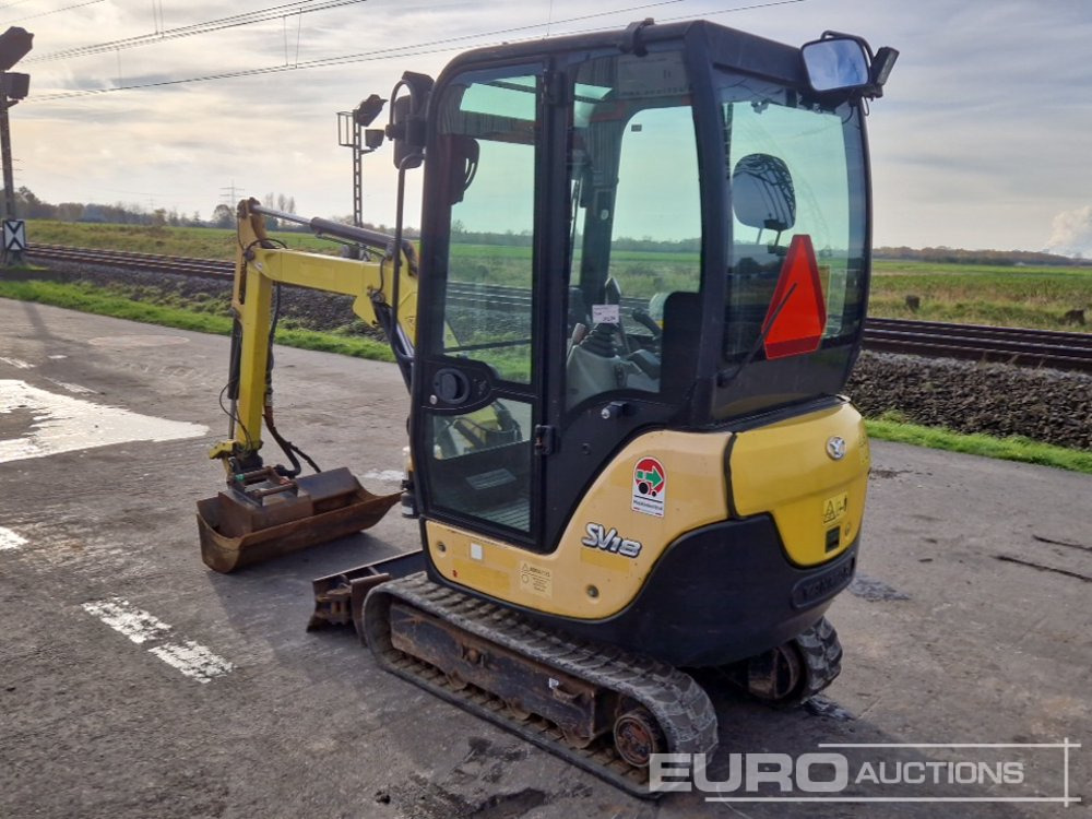 2016 Yanmar SV18 - Ekskavator mini: gambar 3 2016 Yanmar SV18 - Ekskavator mini: gambar 3