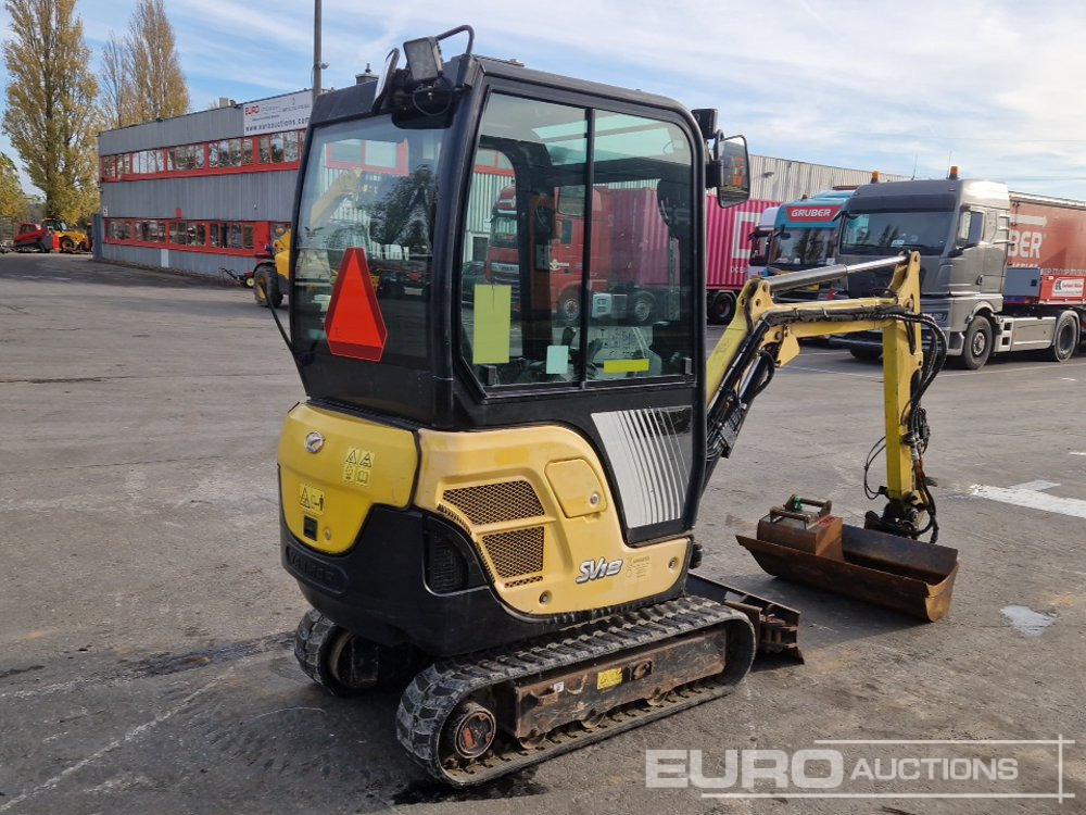 2016 Yanmar SV18 - Ekskavator mini: gambar 4 2016 Yanmar SV18 - Ekskavator mini: gambar 4