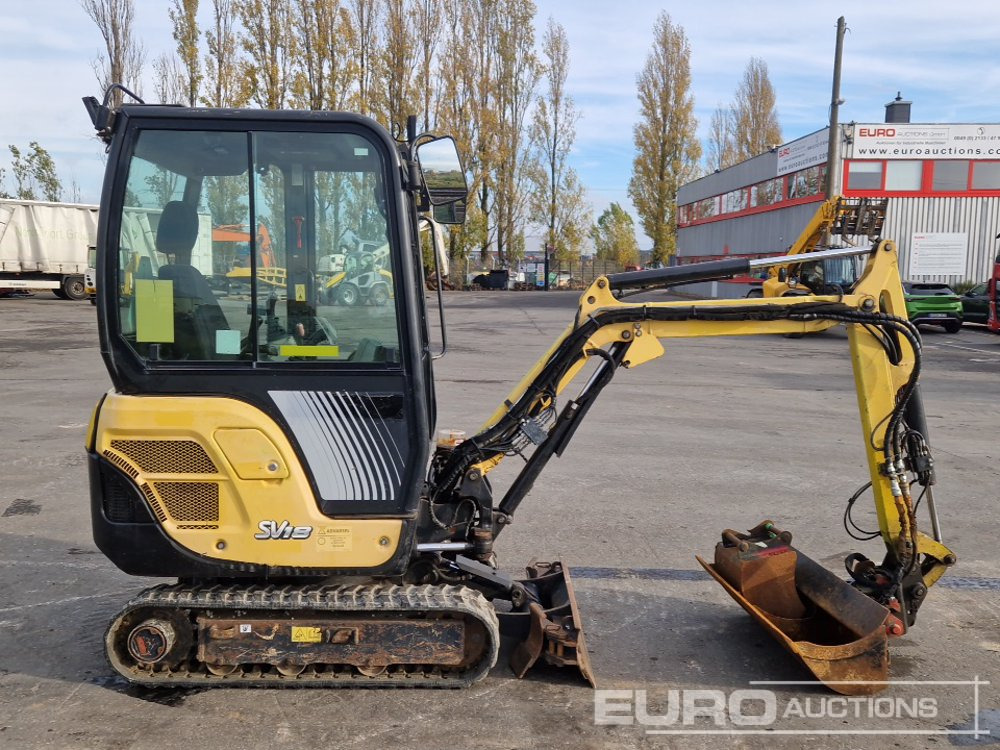 2016 Yanmar SV18 - Ekskavator mini: gambar 5 2016 Yanmar SV18 - Ekskavator mini: gambar 5