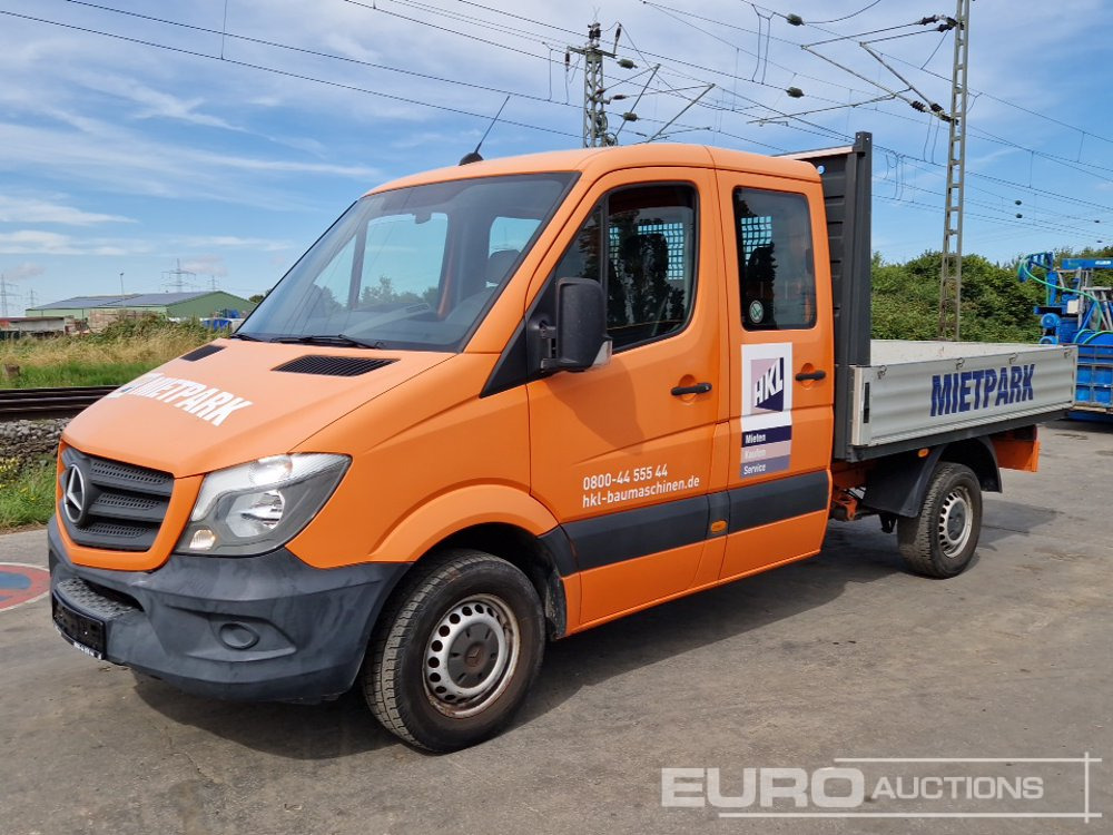 2017 Mercedes 314 CDI - Van flatbed: gambar 1 2017 Mercedes 314 CDI - Van flatbed: gambar 1